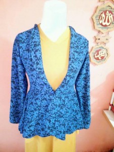Baju Syar'i hasil karya belajar menjahit dari otodidaks