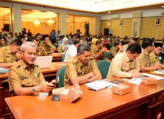 Wabup Ikuti Rakor Karlahut Bersama Gubernur dan Forkopimda Riau