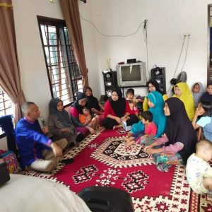 Wakil ketua DPRD Pekanbaru Nofrizal MM memberikan informasi tentang BPJS kepada masyarakat