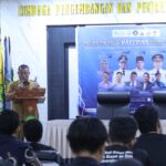 Wakili Gubri Kabid SMA Disdik Riau Nasrol Akmal. M. ED buka Rakerwil ISMEI Wilayah II