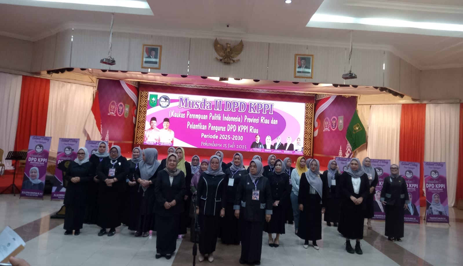 Mila Fitria selaku ketua DPD KPPI Provinsi Riau dan Pengurus Periode 2025-2030 Resmi Dilantik