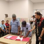 Polres Rohil Berhasil Melakukan Perdamaian Melalui Restorative Justice Antara Kelompok W. Siringo-ringo Dengan PT UTS