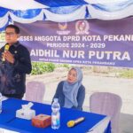 Reses Anggota DPRD kota Pekanbaru, Aidhil Nur Putra, SH Dipadati Ratusan Masyarakat