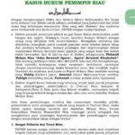 FKPMR Keluarkan Pernyataan Sikap Tentang Kasus Hukum Pemimpin Riau