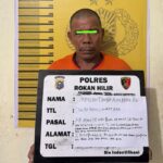 Polres Rohil Berhasil Mengungkapkan Dugaan Pelaku Tindak Pidana Karhutla dikepenghuluan Balam Sempurna