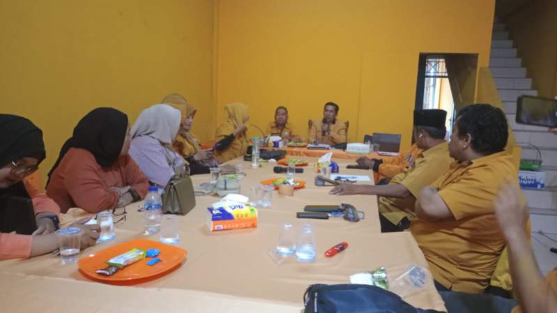 Ketua dan pengurus DPD Hanura Provinsi Riau gelar rapat persiapan pelantikan pengurus