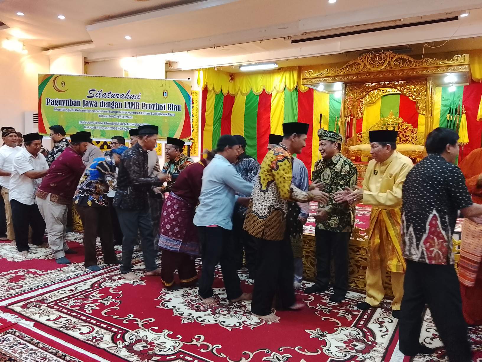 Paguyuban Jawa saling bermaaf-maafan dengan pengurus LAMR