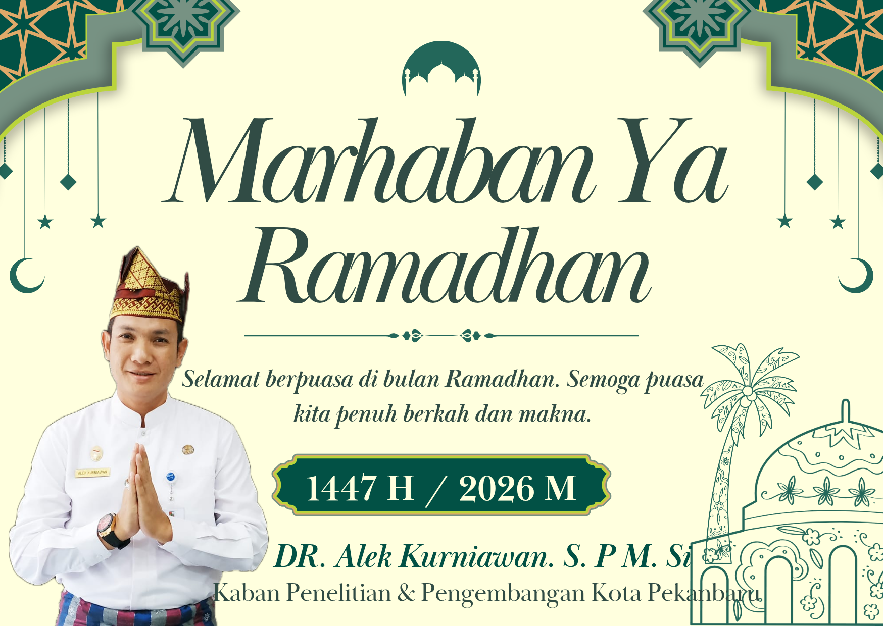 Ucapan Marhaban ya Ramadhan 1447H