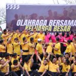 Polres Rohil Gelar Olah Raga Pembinaan Fisik