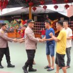 Kapolres Pimpin Patroli Pengamanan Imlek 2577 di Rokan Hilir