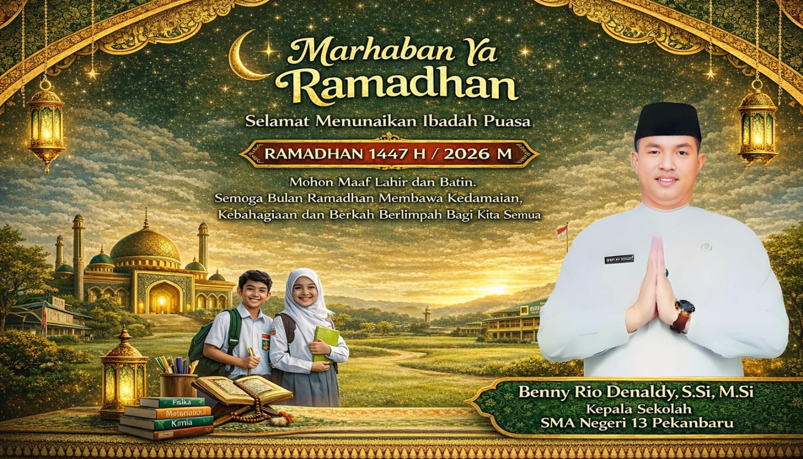 Ucapan Marhaban Ya Ramadhan 1447H