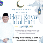Iklan ucapan Selamat Idul Fitri 1447H