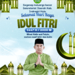 Iklan Selamat Idul Fitri 1447H, Sekda Inhu