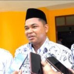 Calon Jamaah Haji PGRI Rohil di Tepuk Tepung Tawar 