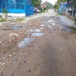 Bertahun Mengalami Rusak dan Berlobang, Jalan H Jaffar Tidak Pernah Diperbaiki