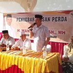 Dalam Penyebarluasan Perda, Wan Agusti Edukasi Masyarakat akan Bahaya Penggunaan Narkotika