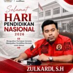 Ucapan Hari Pendidikan Zulkardi DPRD Pekanbaru