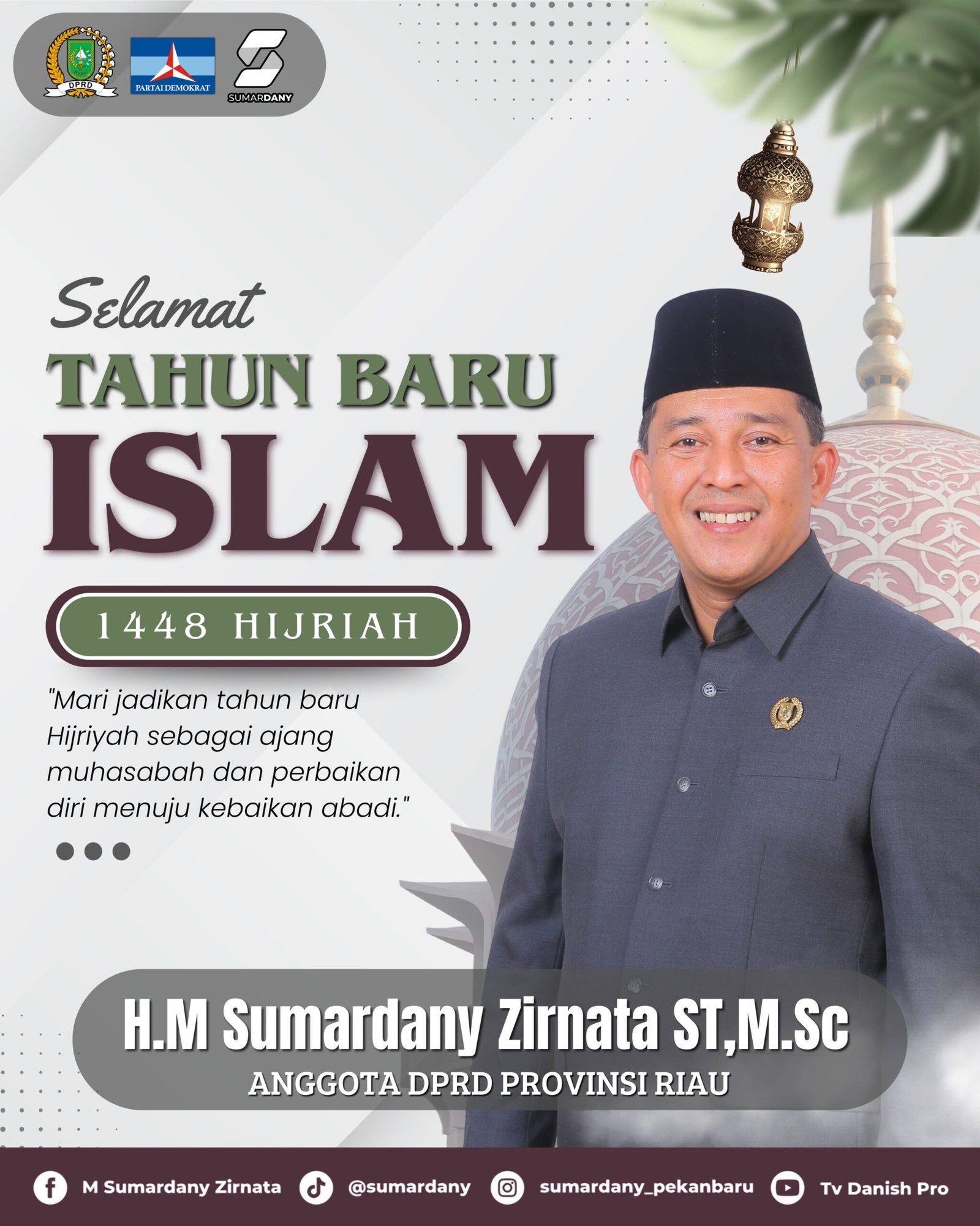 Ucapan Tahun Baru Islam 1448H