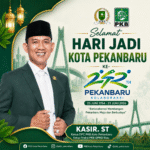 Iklan Banner HUT Pekanbaru ke-242 Dari Ketua DPC PKB Pekanbaru