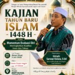 Malam ini Ketum DPD IM Kota Pekanbaru Isi Kajian Tahun Baru Islam 1448H di Masjid Miftahul Jannah
