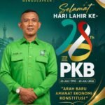 DPC PKB Kota Pekanbaru semangat sambut Harlah yang ke-28