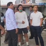 Ketua Fraksi NasDem, Aidhil Nur Putra Tinjau Lokasi Kebakaran Ruko di Jalan Jenderal Pekanbaru