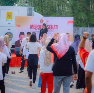 "Merdeka Sehat" Pengurus PD TIDAR Riau Gelar Senam Sehat Bersama Ratusan Masyarakat
