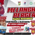 Desa Lereng Siap Semarakkan HUT Kemerdekaan RI dengan “Melangkah & Bergerak”