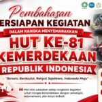FSH UIN Suska Riau Matangkan Persiapan Semarak HUT ke-81 RI, Aneka Perlombaan Jadi Bahasan Utama