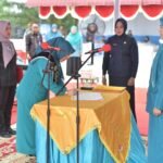 Tatik Sri Rahayu Lantik Nanda Sabrina Sebagai Ketua TP Pkk Kecamatan Sinaboi