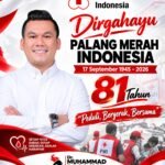 HUT ke-81 PMI, dr. Muhammad Maliki: PMI Harus Jadi Garda Terdepan Kemanusiaan dan Budaya Kepedulian
