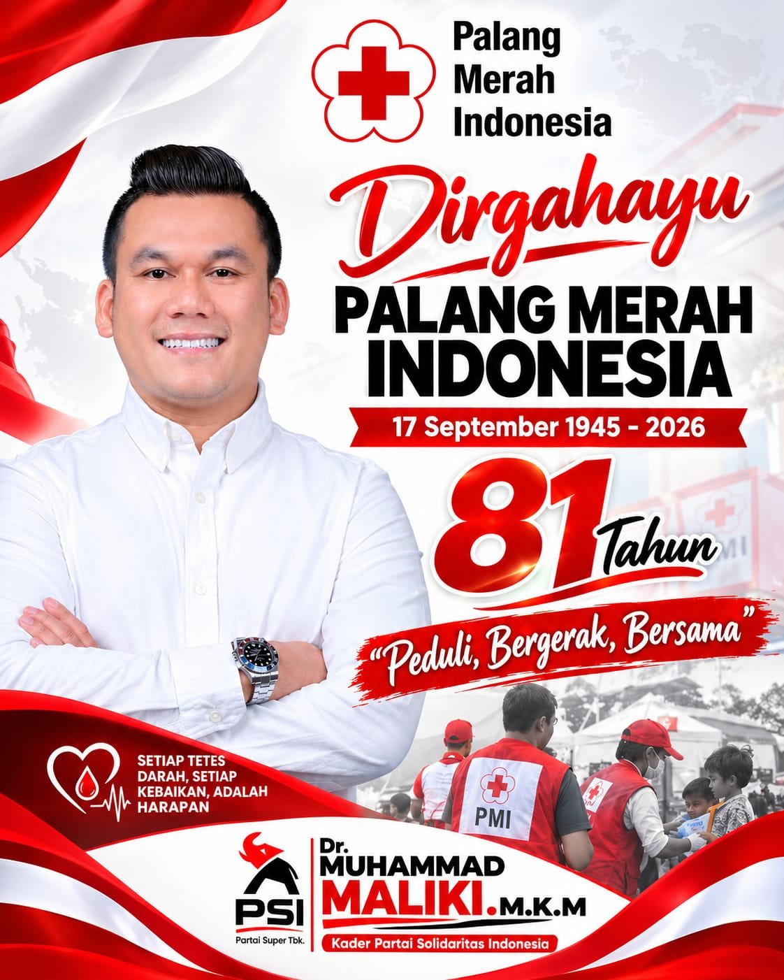 Selamat HUT ke-81 PMI