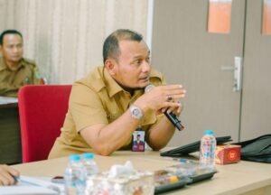 Inspektorat Rohil Gelar Evaluasi Penilaian Mandiri Maturitas SPIP Terintegrasi Tahun 2026